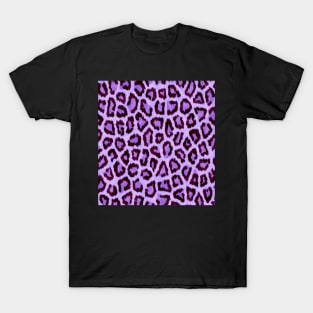 Purple tiger pattern T-Shirt